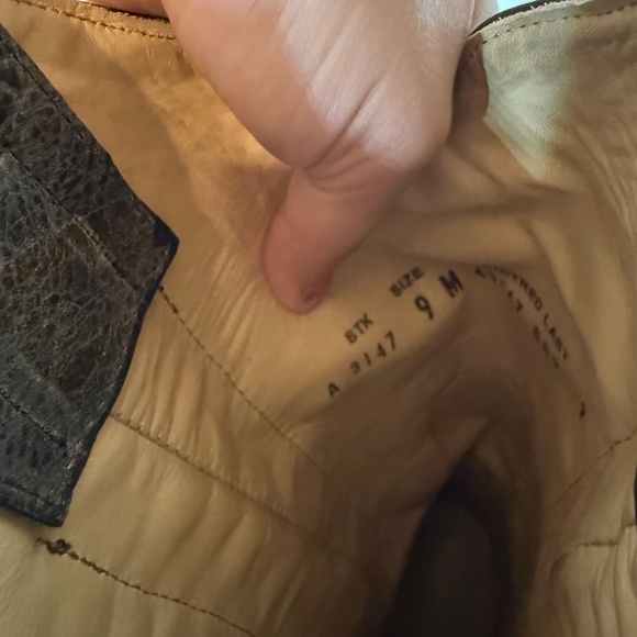 Corral Women’s Brittney A3147 Blue/Brown Braiding & Fringe Snip Toe Cowboy Boots - Picture 4 of 5